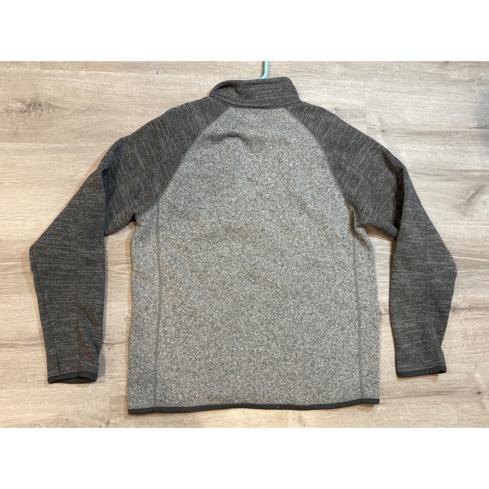 Patagonia Better Sweater 1/4 Zip Fleece Mens Large Grey Pullover 25523 FA19 - Picture 7 of 8